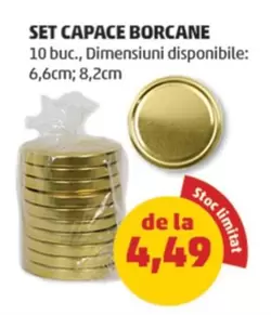 SET CAPACE BORCANE