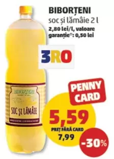 soc şi lămâie