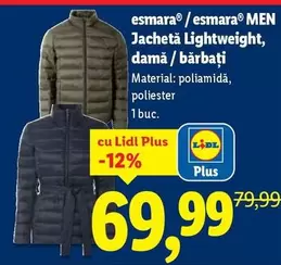 Jachetă Lightweight, damă / bărbaţi