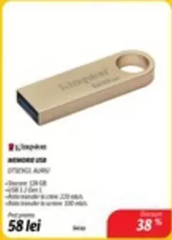 MEMORIE USB DTSE9G3 AURIU