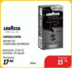 Lavazza - Capsule cafea Ristretto compatibile Nespresso