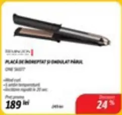 PLACĂ DE ÎNDREPTAT ȘI ONDULAT PĂRUL