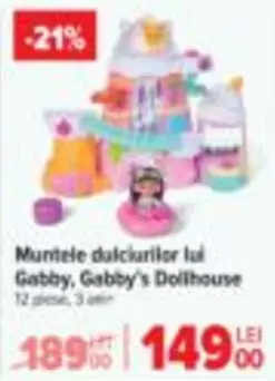 Muntele dulciurilor lui Gabby, Gabby's Dollhouse