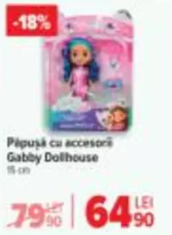 Păpușă cu accesorii Gabby Dollhouse