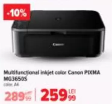 Multifunctional inkjet color PIXMA MG3650S