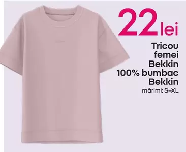 Tricou femei Bekkin