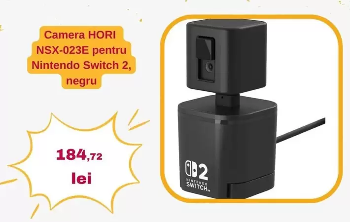 Nintendo - NSX-023E pentru  Switch 2, negru
