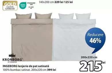 lenjerie de pat satinată
