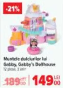 Muntele dulciurilor lui Gabby, Gabby's Dollhouse