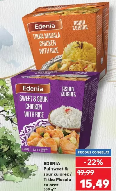 Pui sweet & sour cu orez / Tikka Masala cu orez