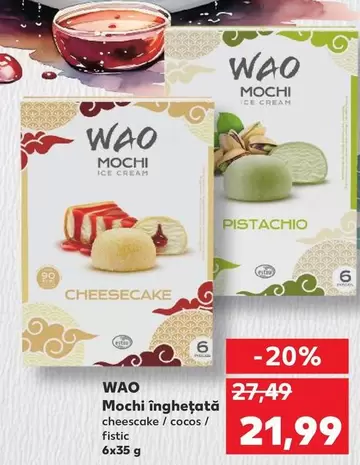Mochi înghețată