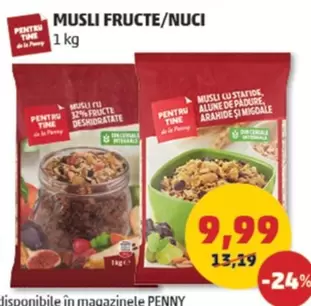 MUSLI FRUCTE/NUCI