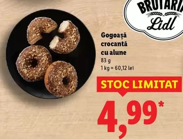 Gogoaşă crocantă cu alune