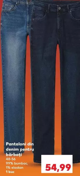 Pantaloni din denim pentru bărbați
