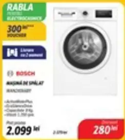 Bosch - MAȘINĂ DE SPĂLAT
