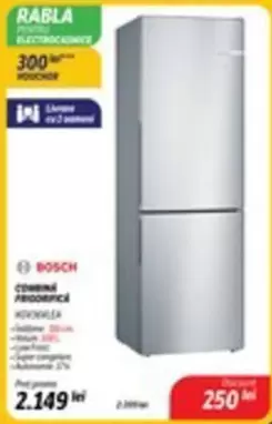 Bosch - COMBINĂ FRIGORIFICĂ KGN39LBEA