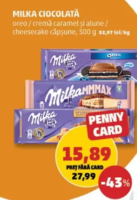 Milka - CIOCOLATĂ