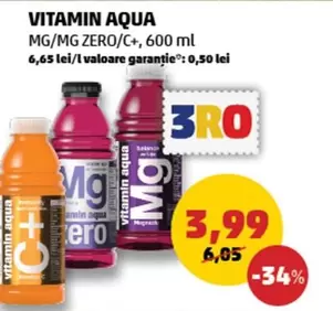 Vitamin Aqua - MG/MG ZERO/C+