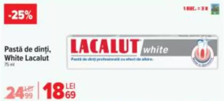 Pastă de dinți, White