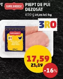 PIEPT DE PUI DEZOSAT