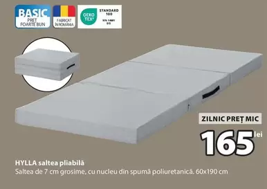 HYLLA saltea pliabilă