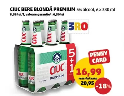 BERE BLONDĂ PREMIUM