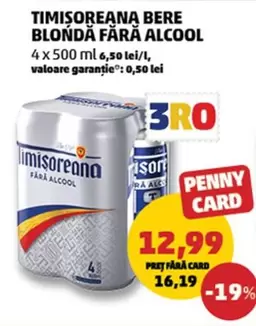 BERE BLONDĂ FĂRĂ ALCOOL