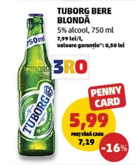 Tuborg - BERE BLONDĂ