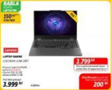 Lenovo - LAPTOP GAMING LOQ15IAX9 15IAX9 GREY