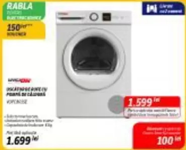 USCĂTOR DE RUFE CU POMPĂ DE CĂLDURĂ