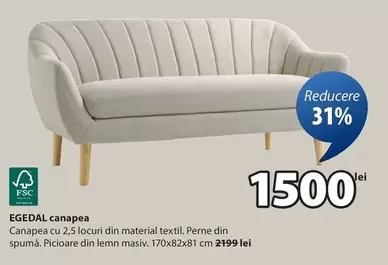 EGEDAL canapea