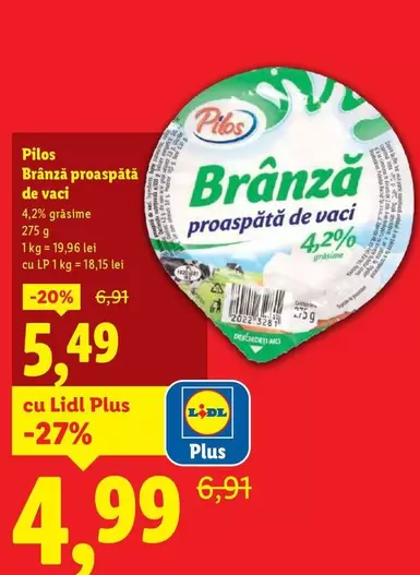 Brânză proaspătă de vaci