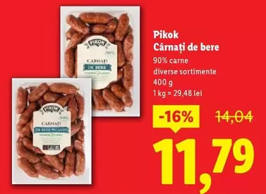 Cârnaţi de bere