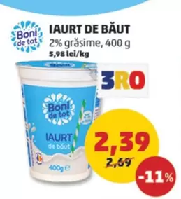 IAURT DE BĂUT