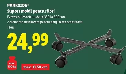 Suport mobil pentru flori