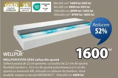 KVITA GF85 saltea din spumă