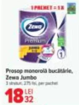Zewa - Prosop monorolă bucătărie, Jumbo