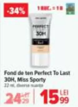 Fond de ten Perfect To Last 30H