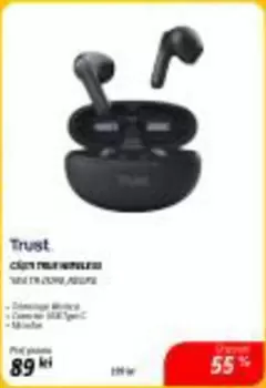 căști fără fir wireless NIKA TOUCH AD23PS
