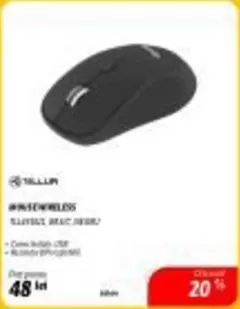 MOUSE WIRELESS SILENTLY BEAT NEGRU