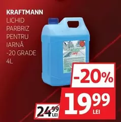 LICHID PARBRIZ PENTRU IARNĂ -20 GRADE
