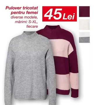 Pulover tricotat pentru femei