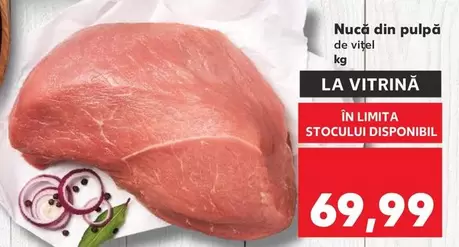 Nucă din pulpă de vițel