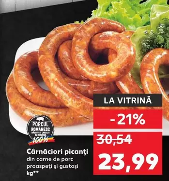 Cârnăciori picanţi