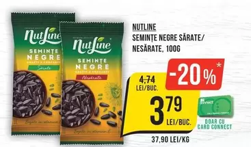 Nutline - SEMINTE NEGRE SARATE/ NESĂRATE