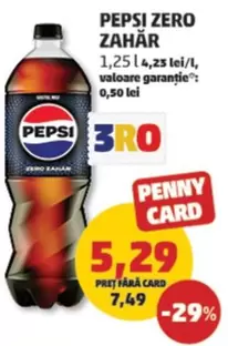 Pepsi - ZERO ZAHAR