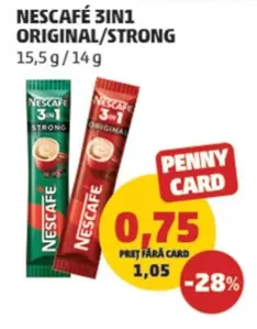 Nescafe - 3IN1 ORIGINAL/STRONG