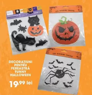 Wow - DECORAȚIUNI PENTRU FEREASTRĂ FUNNY HALLOWEEN