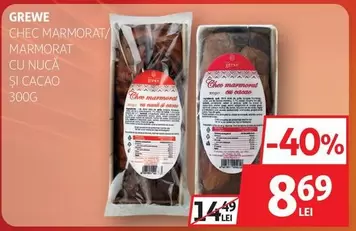 CHEC MARMORAT/ MARMORAT CU NUCA SI CACAO