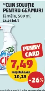 SOLUTIE PENTRU GEAMURI